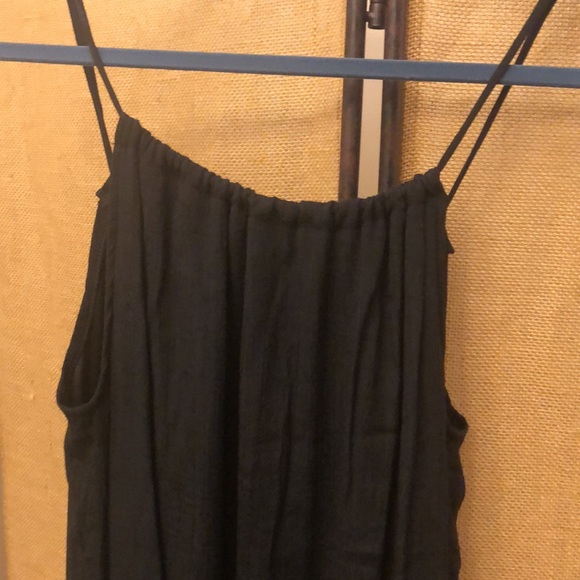 Black cotton beach dress. Perfect for wedding or family pics! - Picture 4 of 5
